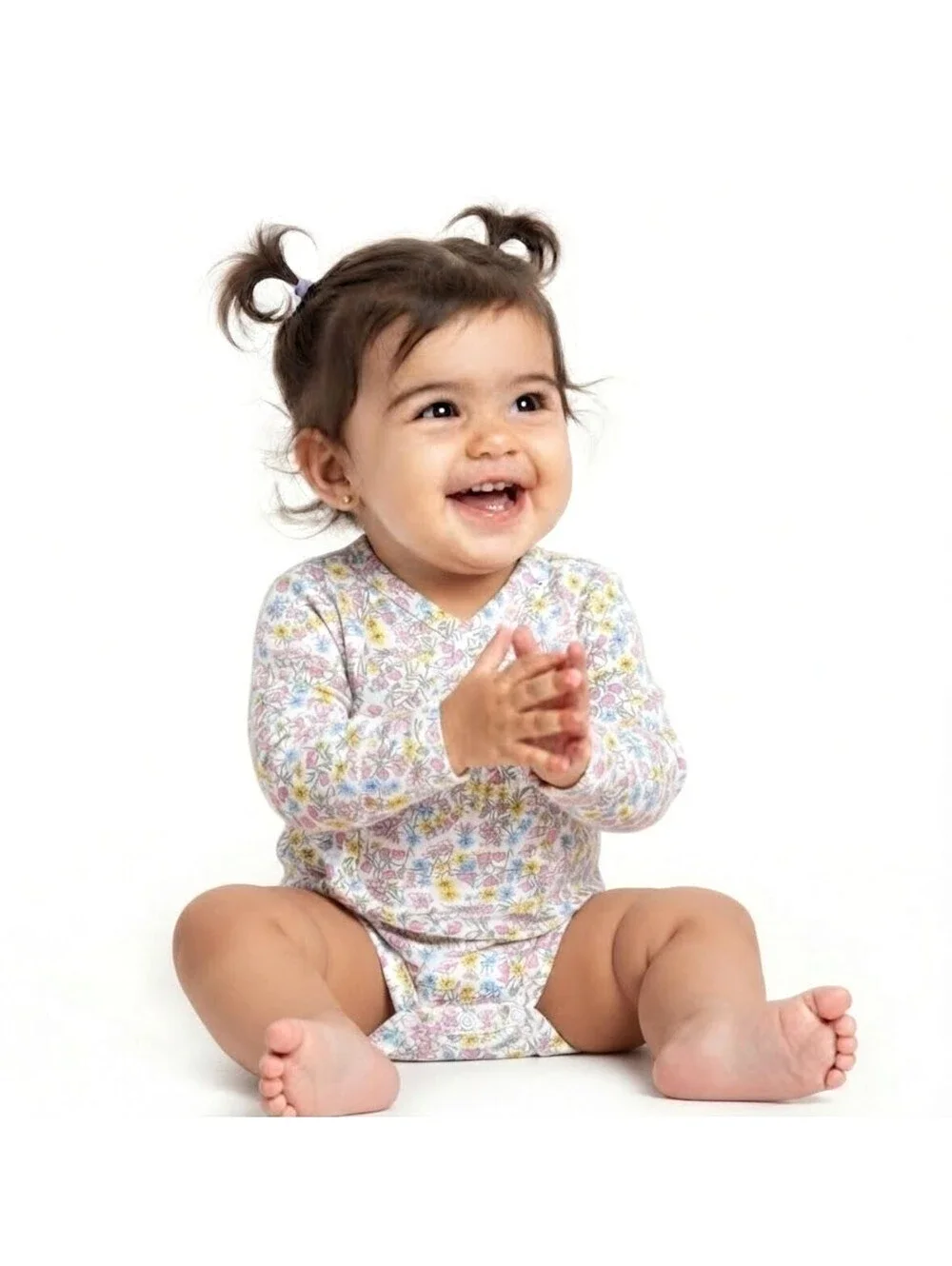 Carter's Baby Girls' Floral Bodysuit Set 18 Months
